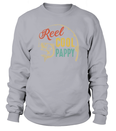 Reel Cool Pappy Vintage Fishing Fisherman Gift Men's Sweatshirt