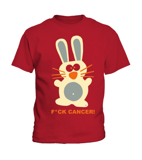 Fuck Cancer Chemo Gift T-Shirt Chemotherapy Bunny Kids T-Shirt