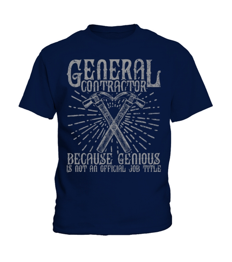 general contractor distressed Kids T-Shirt