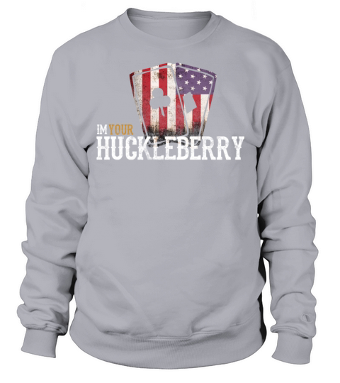 Im your huckleberry distressed wester movie quote Women's Sweatshirt