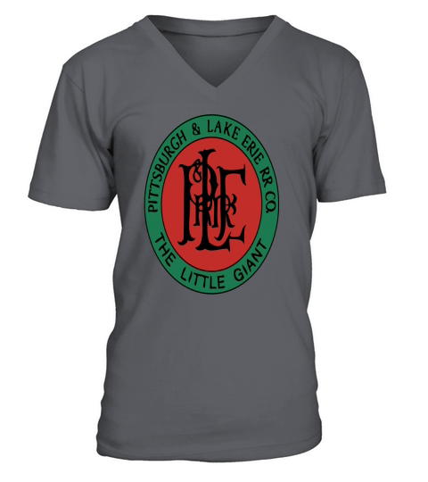 Pittsburgh &amp;amp; Lake Erie Railroad Co V-Neck T-shirt