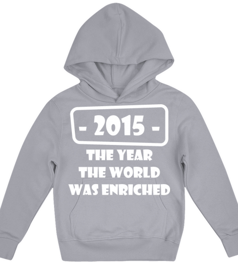 year world enriched birthday life start born 2015 Kids Hoodie