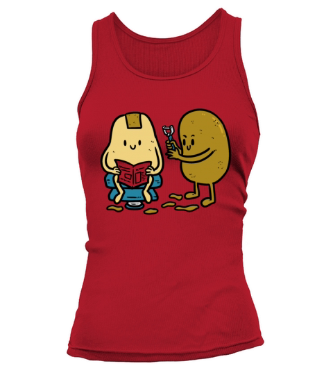 Potato Barbers Corner Women's Tank Top