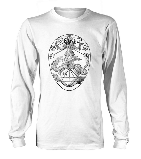 Vintage Alchemy Symbol Rebis Long sleeved Unisex