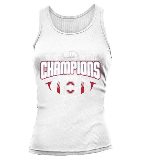 Ohio State Buckeyes 2019 Big Ten Football Champions Tank top Woman