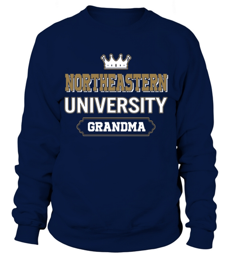 Northeastern University Grandma Great Gift For Grandparents Sweatshirt Unisex