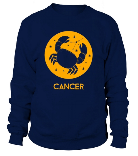 Cancer Zodiac Sign and Constellation Gift Women's Sweatshirt
