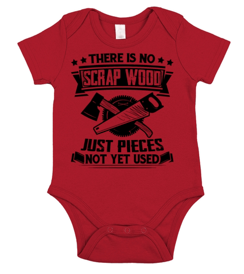 Funny Woodworker Short Sleeve Baby One-Piece