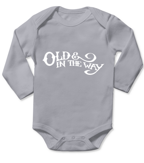 Old and In The Way Jerry Garcia Long Sleeve Baby One-Piece