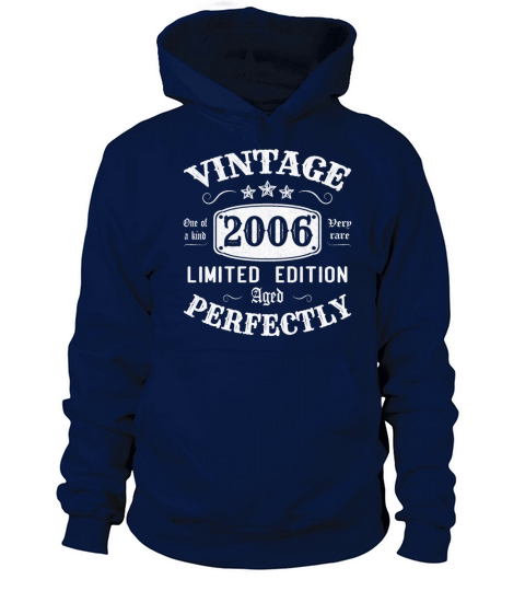 Vintage 2006 Limited Edition Aged Perfectly Women's Hoodie