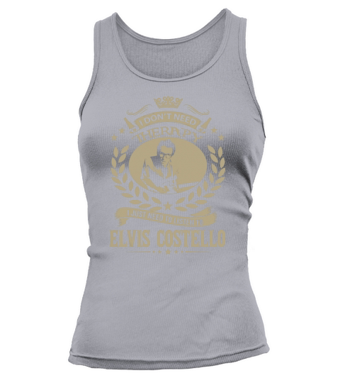 I Dont Need Therapy I Just Need To Listen To Elvis Costello TShirt Tank top Woman