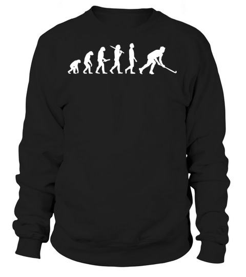 Funny Hockey Evolution Gift For Hockey Players Women's Sweatshirt