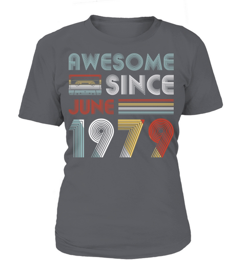 Vintage Awesome Since June 1979 40th Birthday Women's T-Shirt