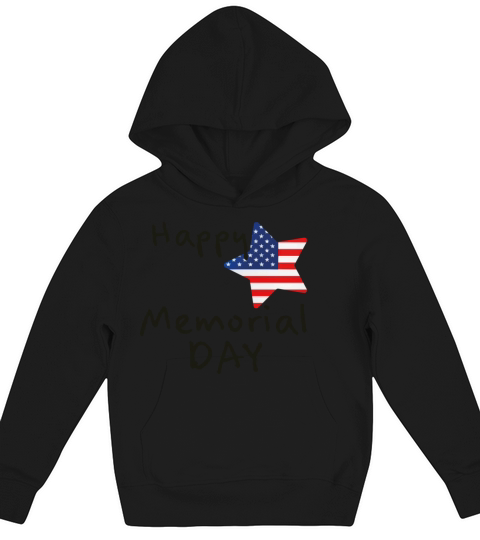 Happy Memorial Day Kids Hoodie