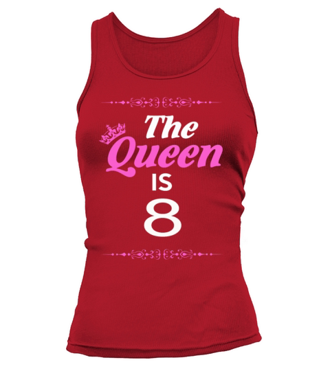 The Queen Is 8 Women's Tank Top