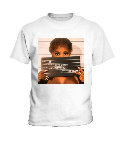 JT Mugshot City Girls Funny Kids T-Shirt