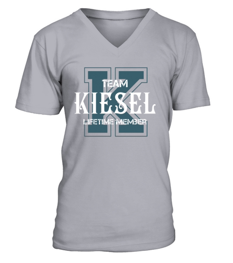 KIESEL Shirts - Team KIESEL Lebenslanger Mitgliedsname Shirts V-Neck T-shirt