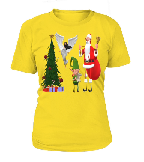 Weihnachten und Nikolaus Design Women's T-Shirt