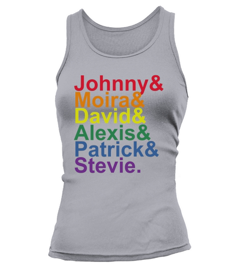 Johnny Moira David Alexis Patrick Stevie Pride Schitts Creek Classic Tank top Woman
