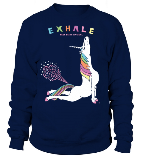 Cobra Pose Unicorn Exhale Women's Sweatshirt