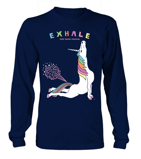 Cobra Pose Unicorn Exhale Women's Long Sleeve