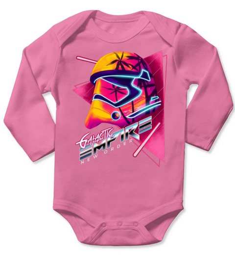 galactic empire new order Long Sleeve Baby One-Piece