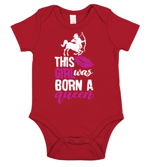 This Girl was Born A Queen Short Sleeve Baby One-Piece
