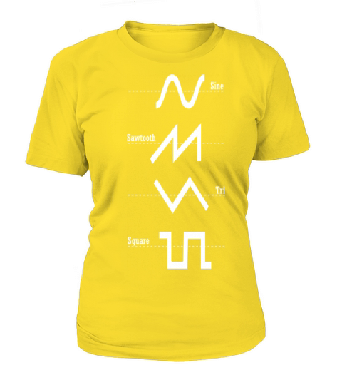 Synthesizer Analog - Synth Waveform Nerd T-Shirt Women's T-Shirt