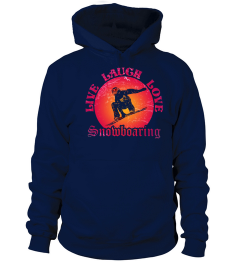 Snowboarding Retro Vintage Snowboard Women's Hoodie