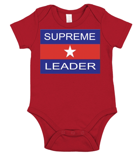 The Supreme Leader 2 Short Sleeve Baby One-Piece