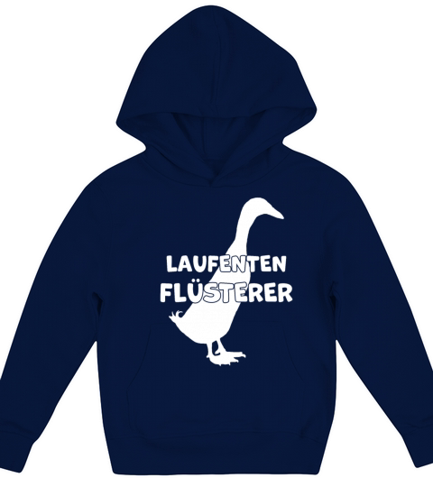 Running ducks whisper duck gift duck owner Kids Hoodie