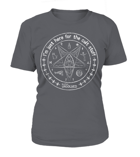 Im just here for the cult stuff buzzfeed unsolved shirt - Sweatshirt Unisex T-Shirt Woman