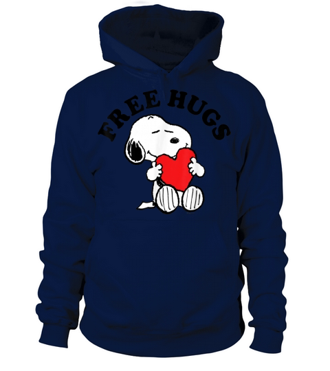 Peanuts Snoopy Free Hugs shirt Women's Hoodie