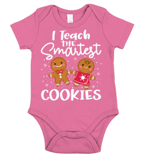 I Teach The Smartest Cookies Short Sleeve Baby One-Piece