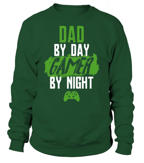 Dad by day gamer by night Women's Sweatshirt