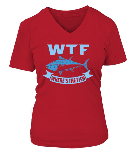 Fish Butt Eel Fishing Gift Fishing Pike Women's V-Neck T-shirt