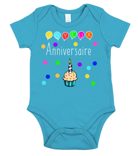 1st birthday Short Sleeve Baby One-Piece