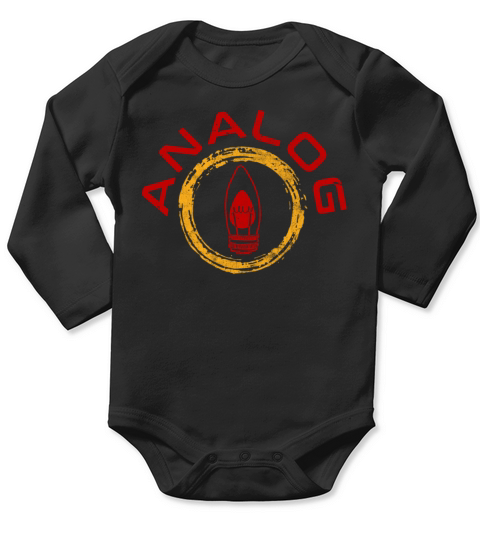 Analog Synth Keyboard Synthesizer Long Sleeve Baby One-Piece