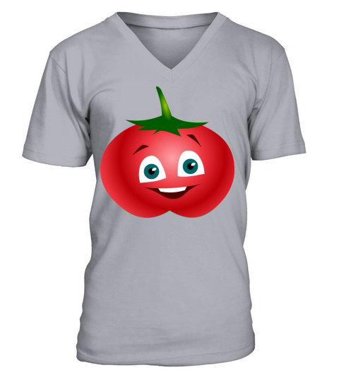 Tomato Men's V-Neck T-shirt
