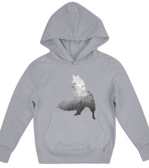 Fox Animal Motivation Mountain Men Women Kids Hoodie