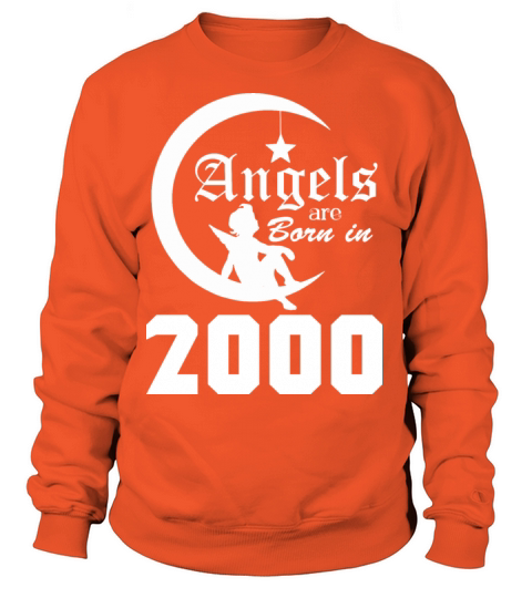 Angels are Born in 2000 Women's Sweatshirt