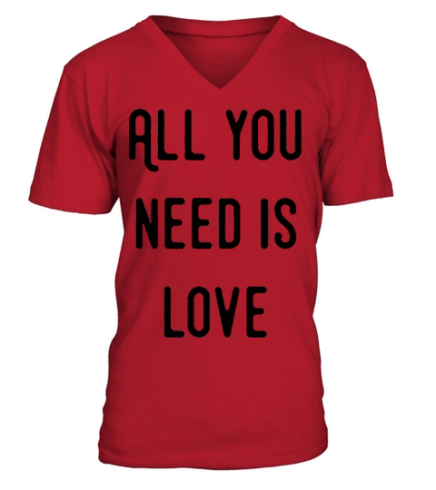 All you need is LOVE Men's V-Neck T-shirt