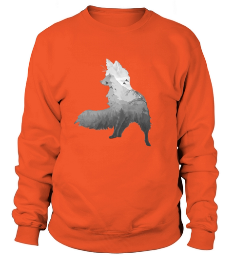 Fox Animal Motivation Mountain Men Women Women's Sweatshirt
