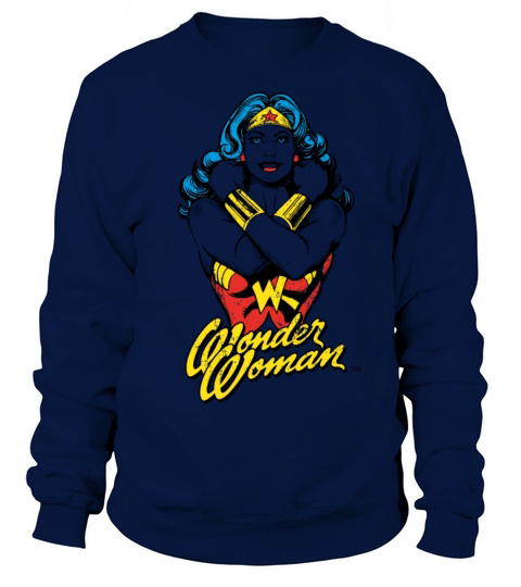 Wonder Woman Power Vintage Look Women's Sweatshirt