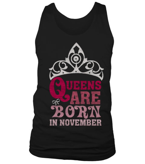 Queens are born in November Men's Tank Top