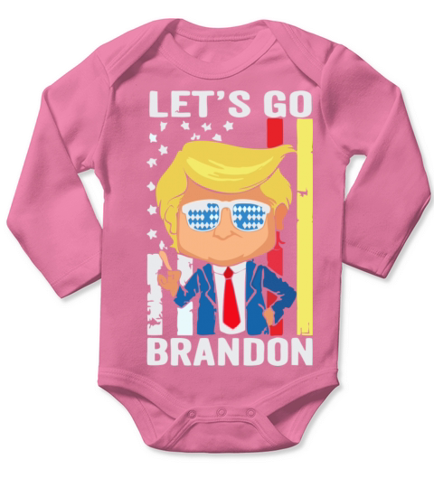 Go Trump Brandon Long Sleeve Baby One-Piece