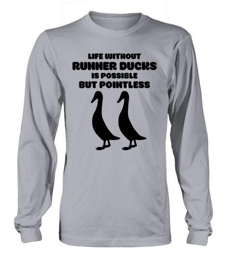 Runner ducks duck owner gift poultry Men's Long Sleeve