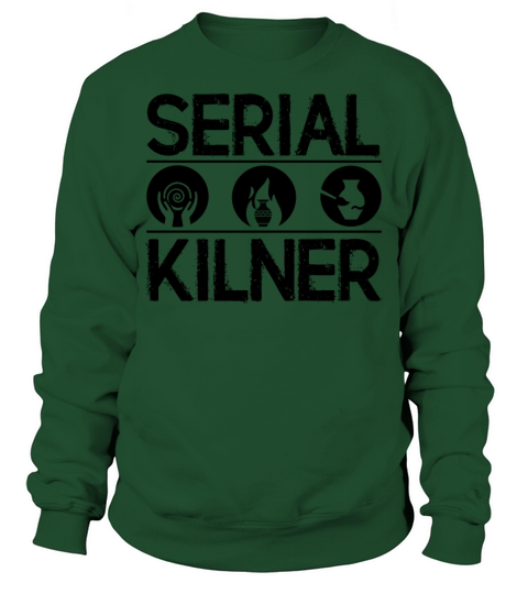 Serial Kilner Pottery Design Sweatshirt Unisex