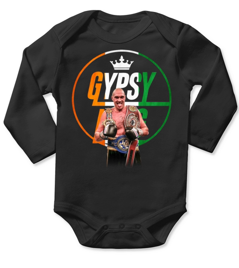 Tyson Fury Gypsy King Long Sleeve Baby One-Piece