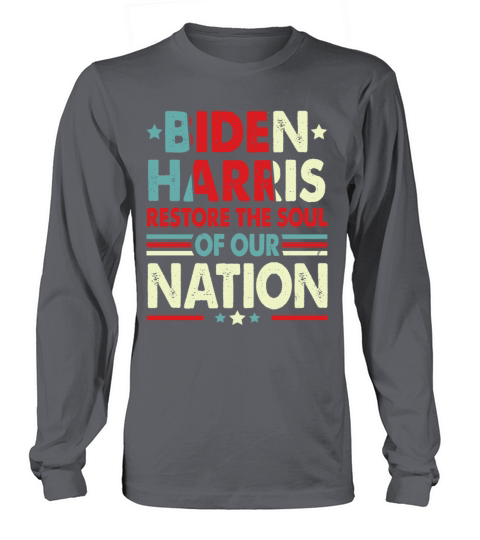 Biden Harris T Shirt Design 1 Men's Long Sleeve
